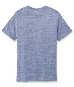 Fashion Nayked Apparel Men'S Ridiculously Soft Snow Heather Crew Neck T-Shirt