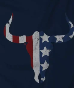 Clearance Nayked Apparel Men'S Ridiculously Soft Sueded Graphic Tee | Bull