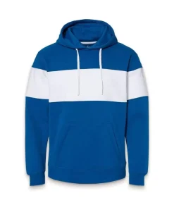 New Nayked Apparel Men'S Ridiculously Soft Sueded Fleece Varsity Block Hoodie