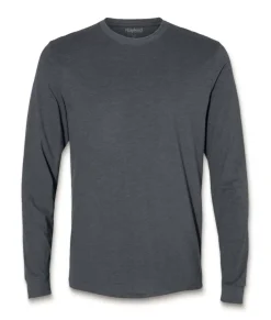 Discount Nayked Apparel Men'S Ridiculously Soft Sueded Long Sleeve T-Shirt