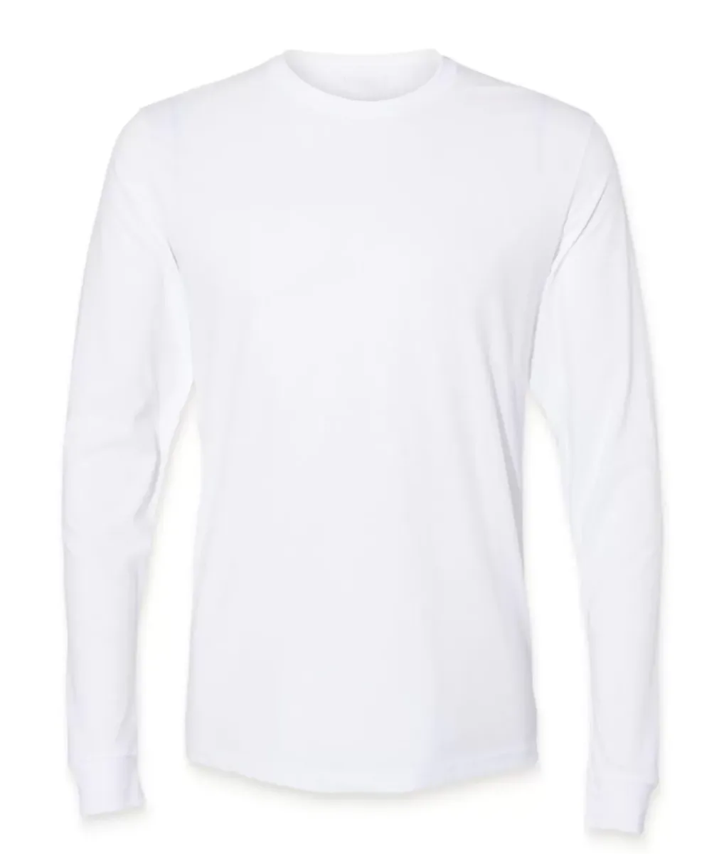 Discount Nayked Apparel Men'S Ridiculously Soft Sueded Long Sleeve T-Shirt