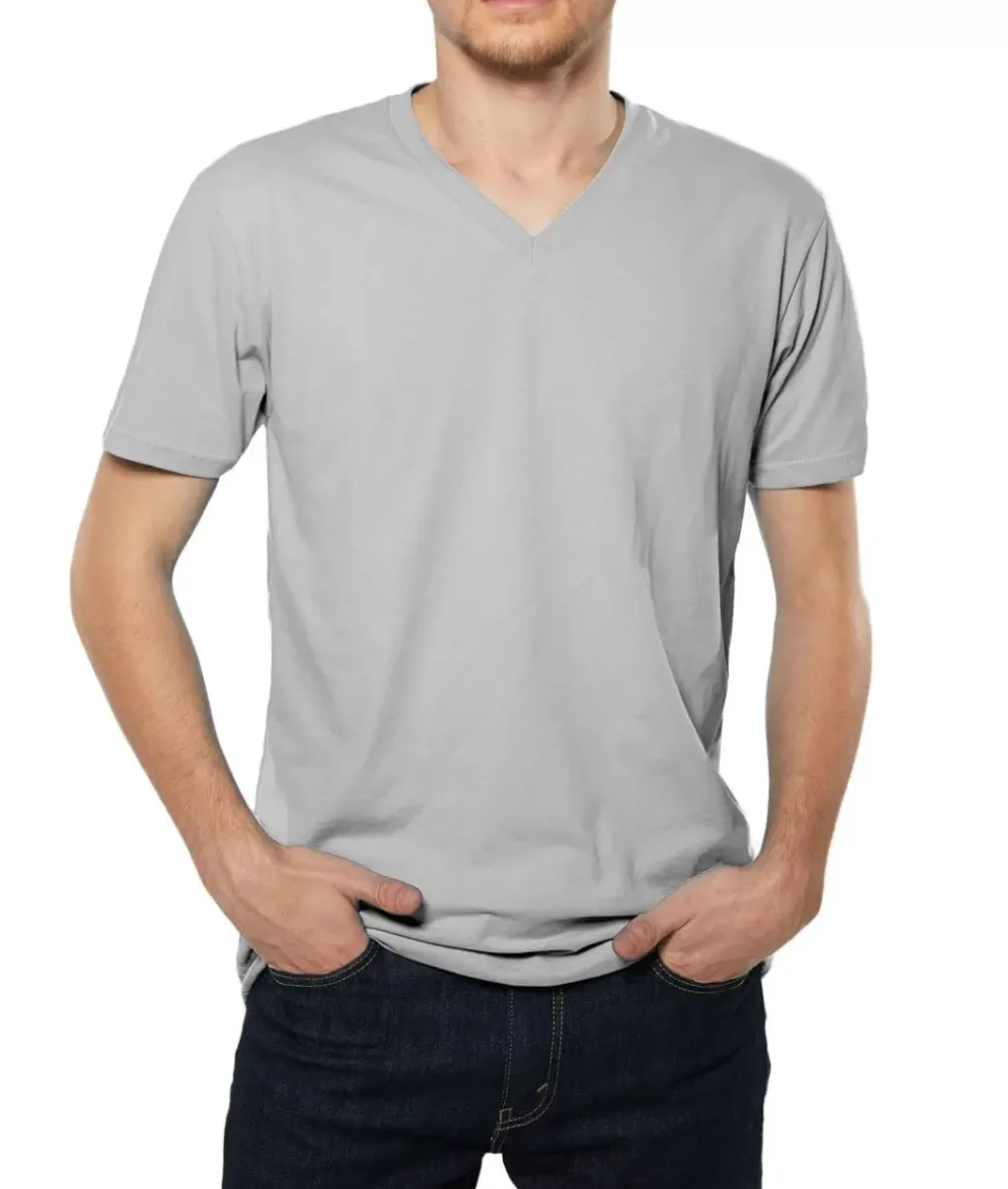 Sale Nayked Apparel Men'S Ridiculously Soft Sueded V-Neck
