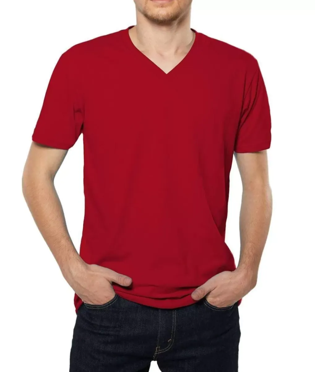 Discount Nayked Apparel Men'S Ridiculously Soft Sueded V-Neck