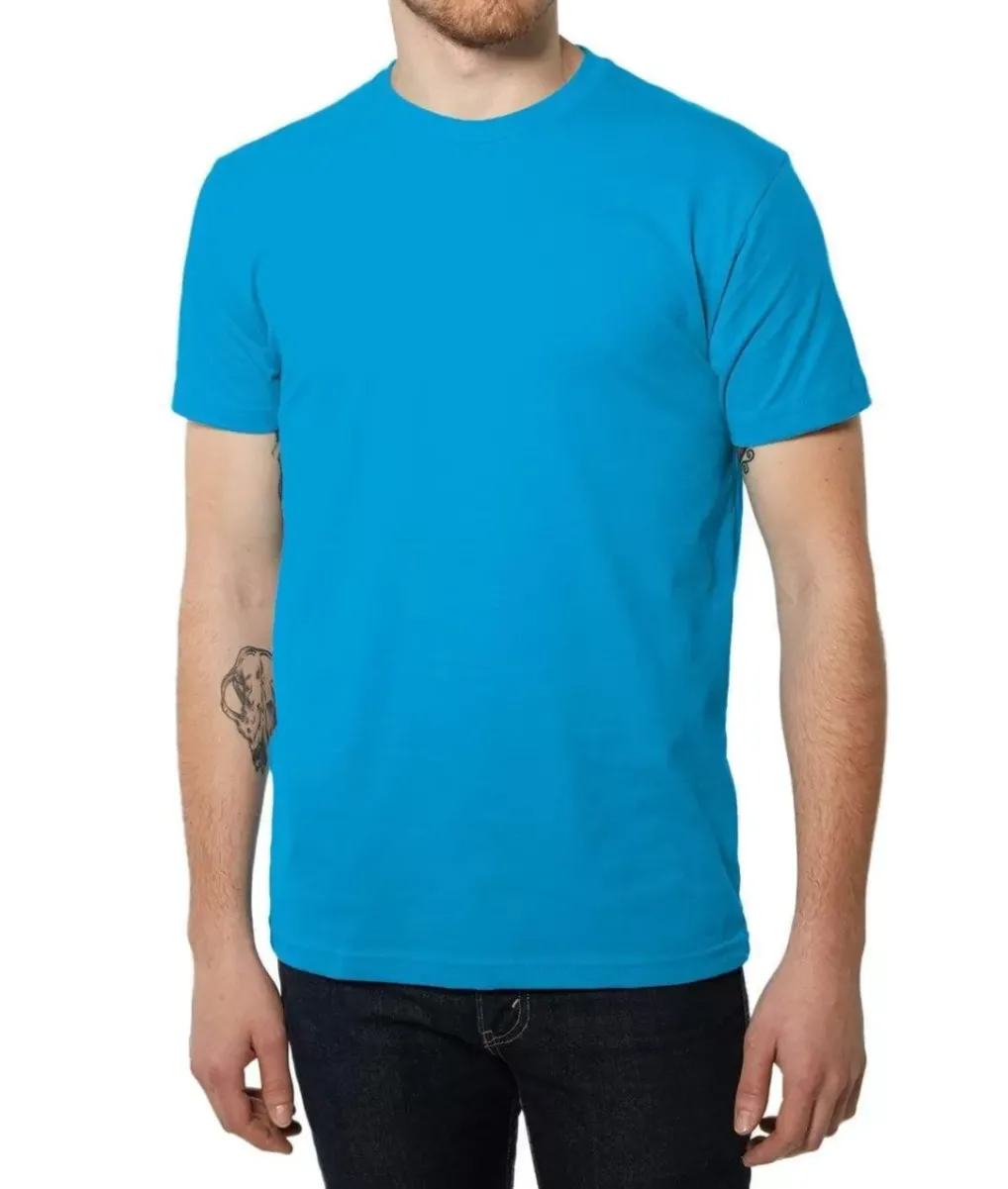 Outlet Nayked Apparel Men'S Ridiculously Soft Sueded Crew T-Shirt | Classic