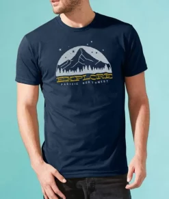 Sale Nayked Apparel Men'S Ridiculously Soft Sueded Graphic Tee | Explore