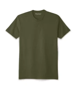 Fashion Nayked Apparel Men'S Ridiculously Soft Sueded Crew T-Shirt | New Arrival Colors