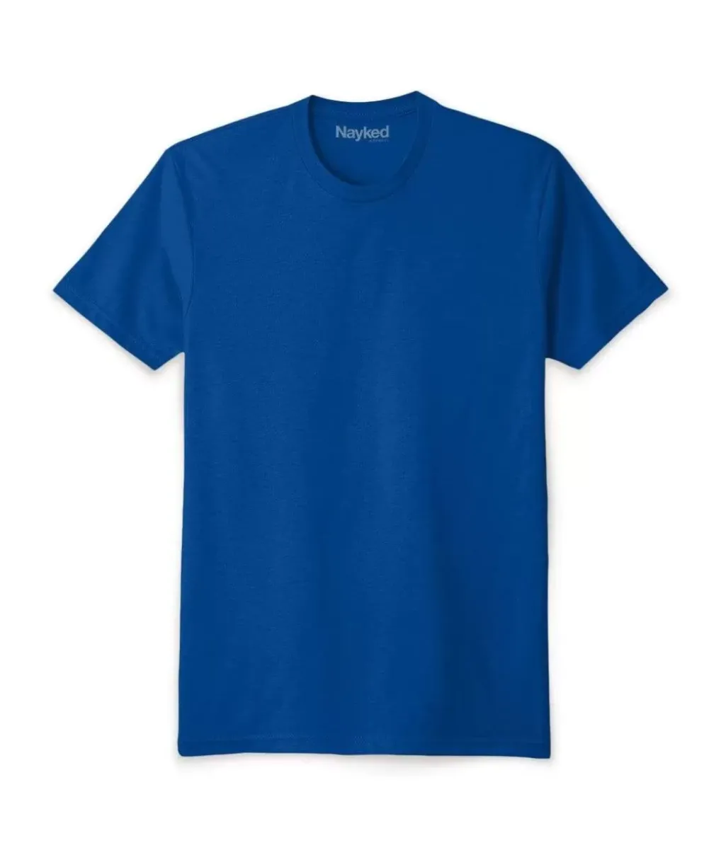 Fashion Nayked Apparel Men'S Ridiculously Soft Sueded Crew T-Shirt | New Arrival Colors