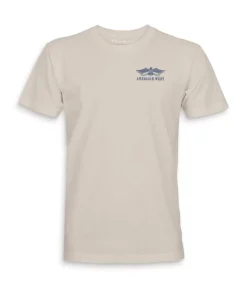 New Nayked Apparel Men'S Ridiculously Soft Sueded Graphic Tee | American West