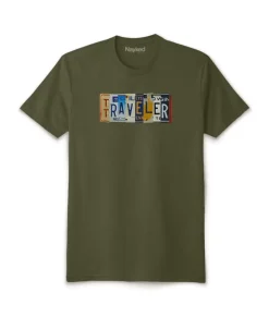 Discount Nayked Apparel Men'S Ridiculously Soft Sueded Graphic Tee | Traveler