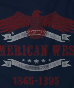 Discount Nayked Apparel Men'S Ridiculously Soft Sueded Graphic Tee | American West