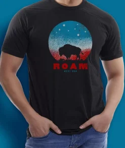 Hot Nayked Apparel Men'S Ridiculously Soft Sueded Big Graphic Tee | Roam