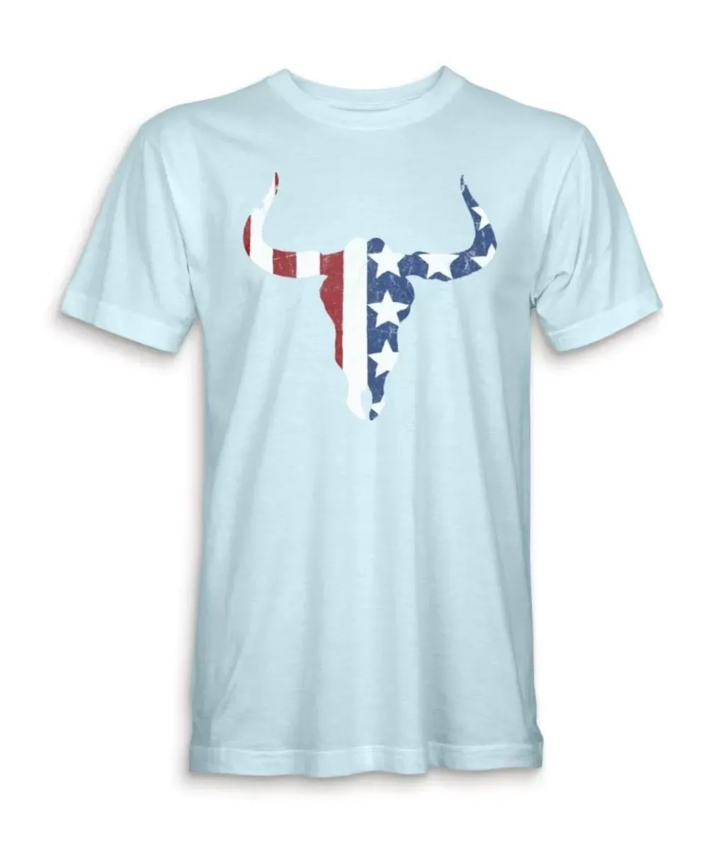 Hot Nayked Apparel Men'S Ridiculously Soft Sueded Graphic Tee | Bull