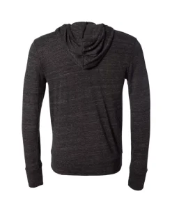 Sale Nayked Apparel Men'S Ridiculously Soft Vintage Recycled Full-Zip Hooded T-Shirt