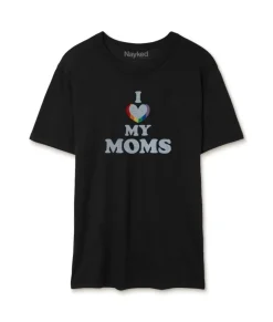 Clearance Nayked Apparel Men'S Ridiculously Soft Vintage Graphic T-Shirt | I Love My Moms