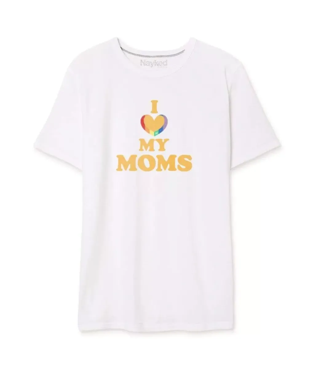 Clearance Nayked Apparel Men'S Ridiculously Soft Vintage Graphic T-Shirt | I Love My Moms