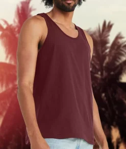 Sale Nayked Apparel Men'S Soft 100% Cotton Lightweight Tank Top