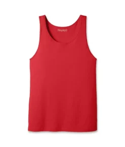 Sale Nayked Apparel Men'S Soft 100% Cotton Lightweight Tank Top
