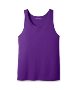 Sale Nayked Apparel Men'S Soft 100% Cotton Lightweight Tank Top