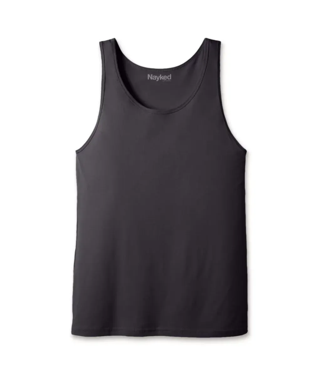 Fashion Nayked Apparel Men'S Soft 100% Cotton Lightweight Tank Top