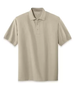 Online Nayked Apparel Men'S Soft Big Pique Polo Shirt