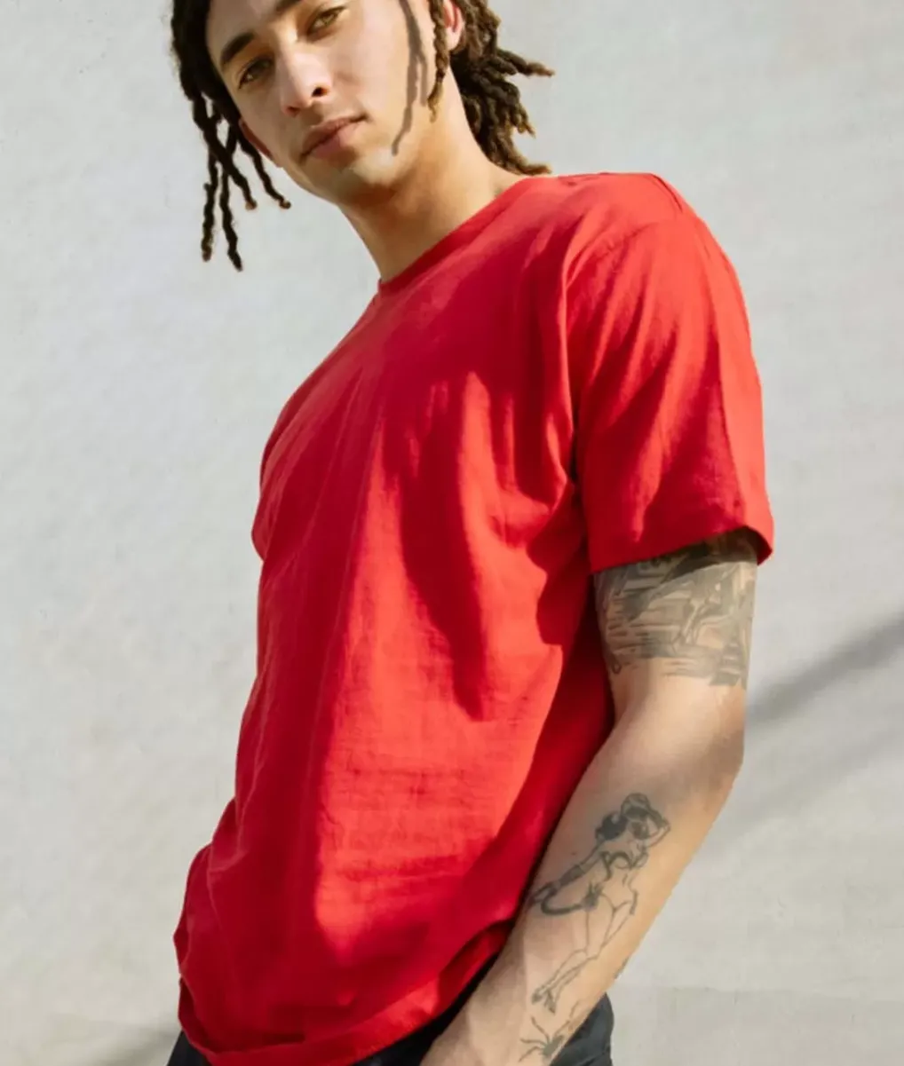 Best Nayked Apparel Men'S Soft Deluxe 100% Cotton T-Shirt