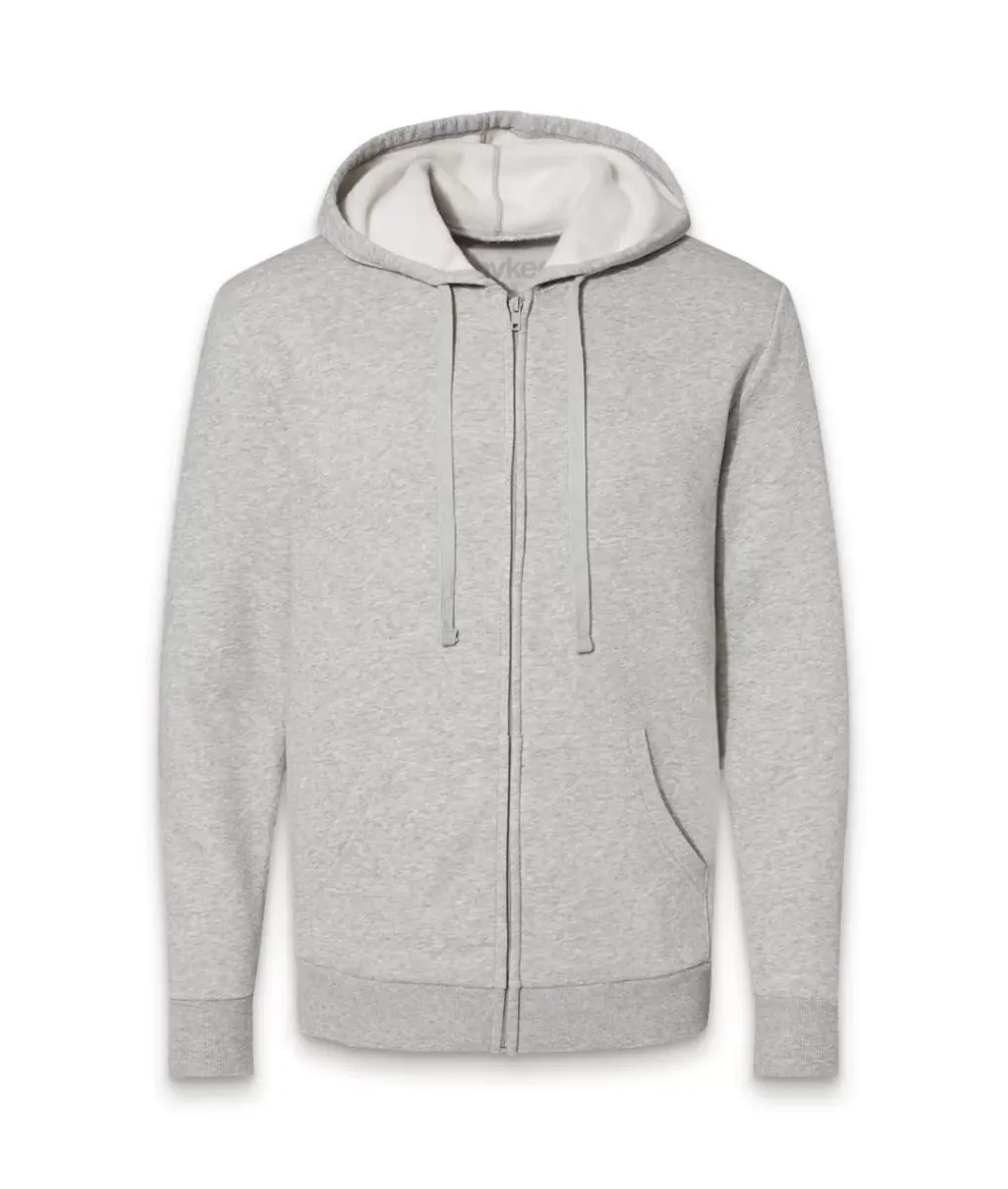 Fashion Nayked Apparel Men'S Soft Eco Friendly Full Zip Hoodie