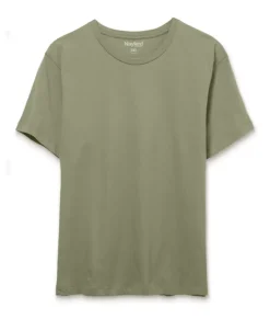 Online Nayked Apparel Men'S Soft Garment Washed Big 100% Cotton Short Sleeve T-Shirt