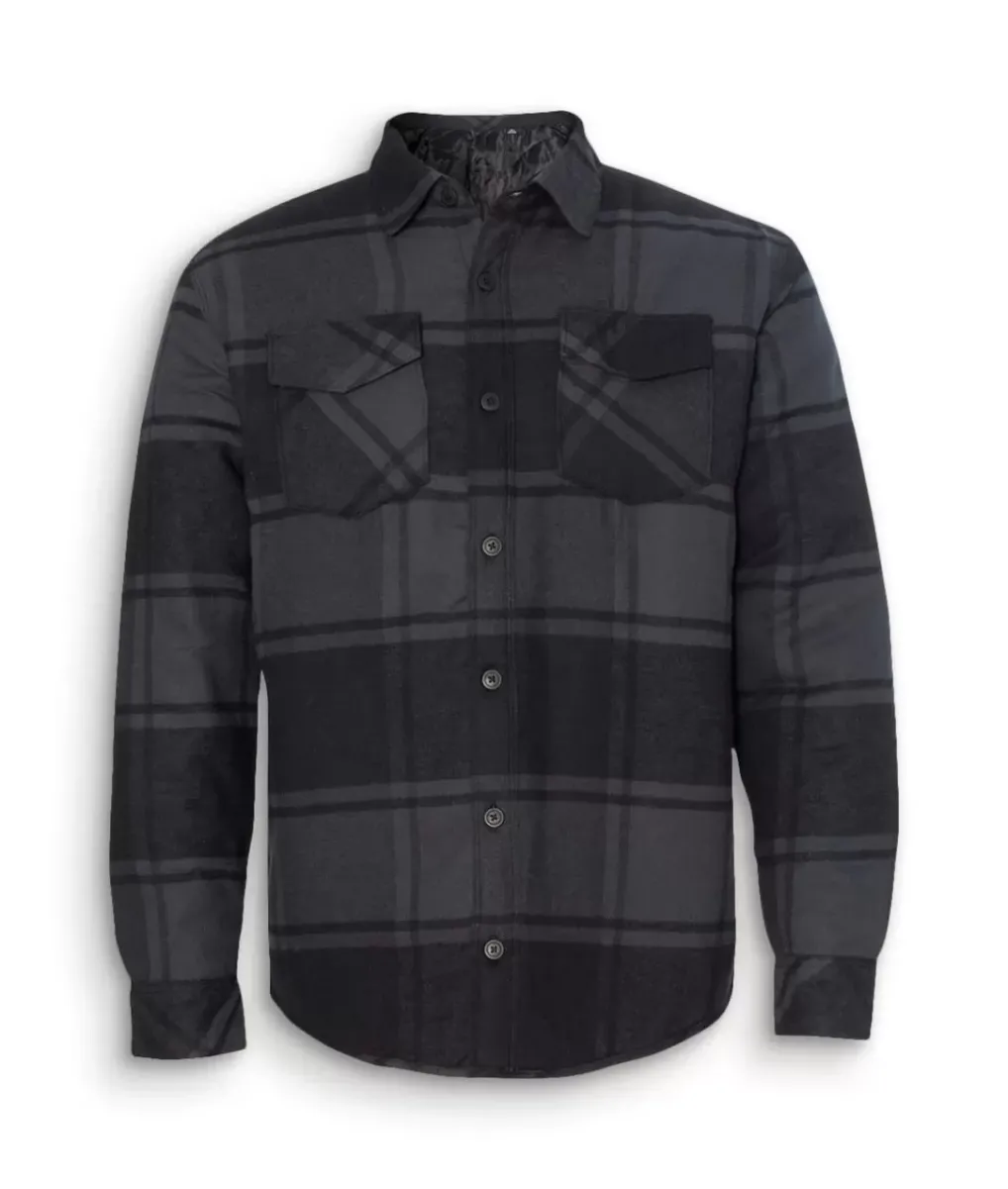 Discount Nayked Apparel Men'S Soft Insulated Flannel Jacket
