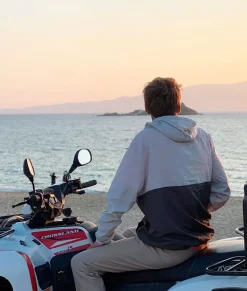 Sale Nayked Apparel Men'S Soft Lightweight Half-Zip Pullover Windbreaker Anorak