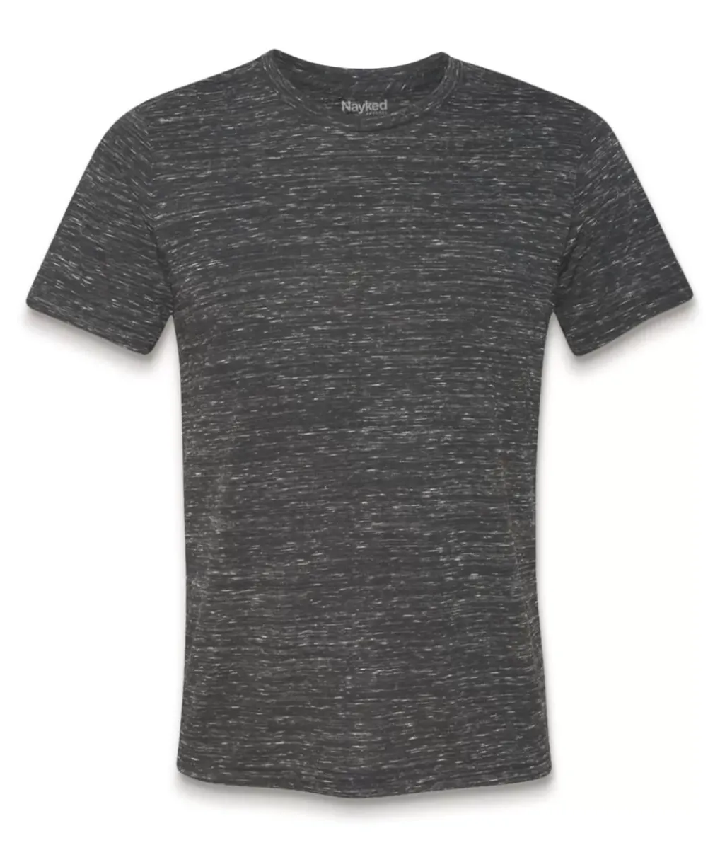 Outlet Nayked Apparel Men'S Soft Marble Jersey Short Sleeve Crew Neck T-Shirt