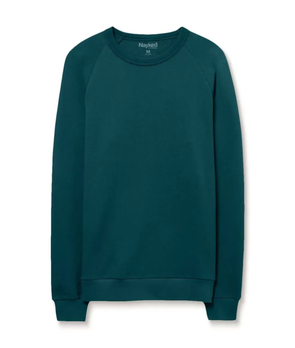 Online Nayked Apparel Men'S Soft Recycled Washed Lightweight Terry Pullover