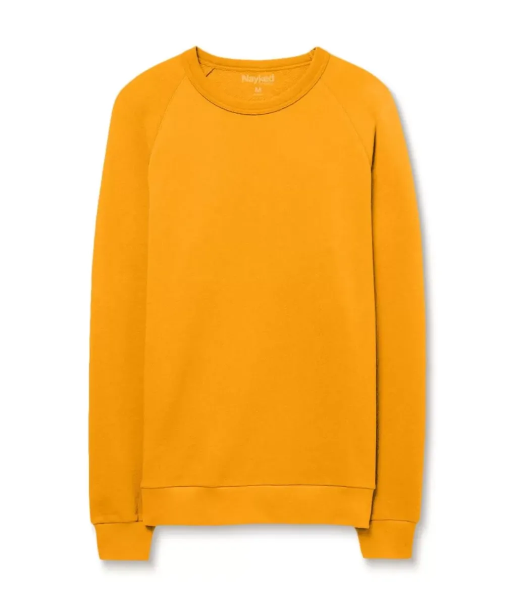 Online Nayked Apparel Men'S Soft Recycled Washed Lightweight Terry Pullover