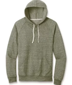 New Nayked Apparel Men'S Soft Snow Heather French Terry Hoodie