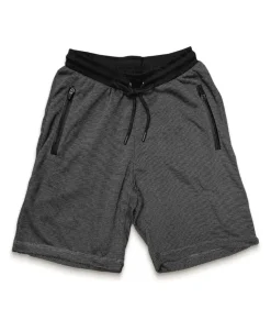 Fashion Nayked Apparel Men'S Soft Striped Fleece Shorts/Discontinued
