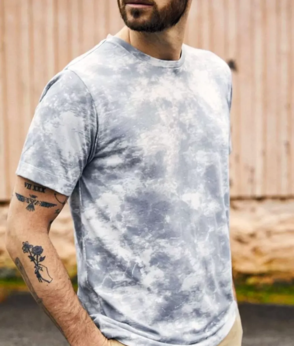 Online Nayked Apparel Men'S Soft Tie Dye Recycled Short Sleeve T-Shirt