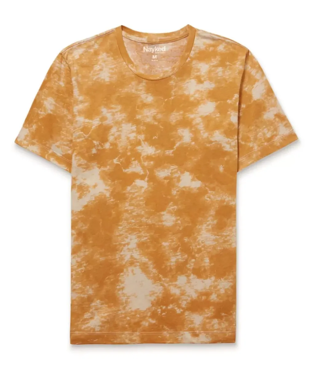 Fashion Nayked Apparel Men'S Soft Tie Dye Recycled Short Sleeve T-Shirt