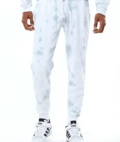 Best Nayked Apparel Men'S Soft Washed Tie Dye Fleece Joggers