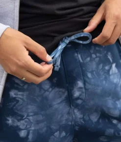 Hot Nayked Apparel Men'S Tie Dye Fleece Shorts