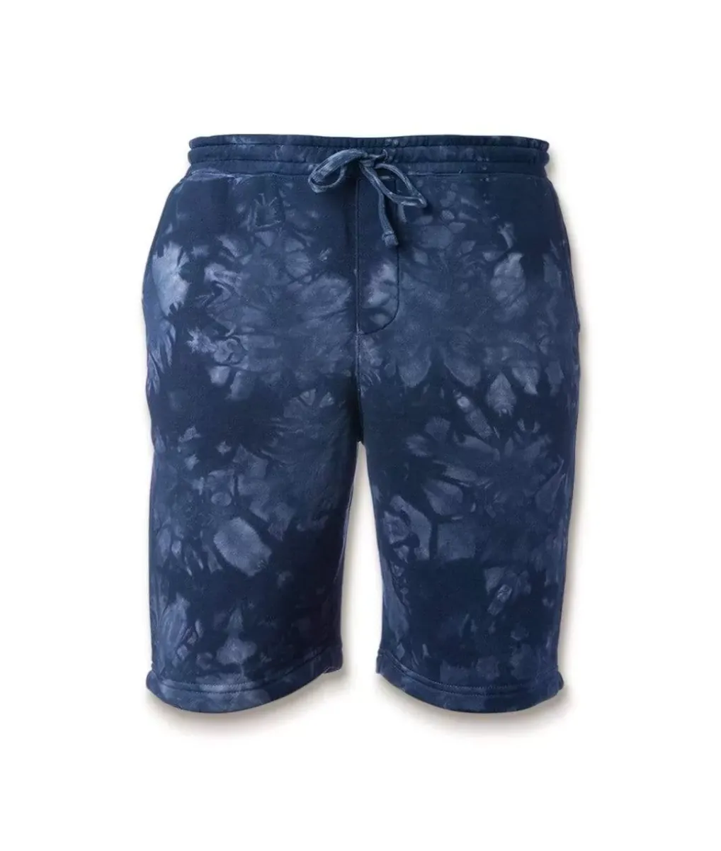 Hot Nayked Apparel Men'S Tie Dye Fleece Shorts