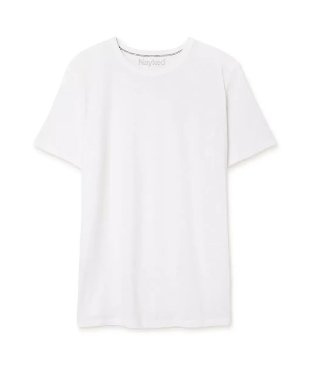 Fashion Nayked Apparel Men'S Vintage Crew T-Shirt