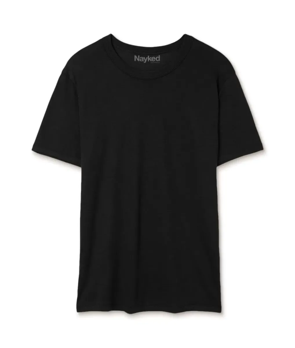 Fashion Nayked Apparel Men'S Vintage Crew T-Shirt