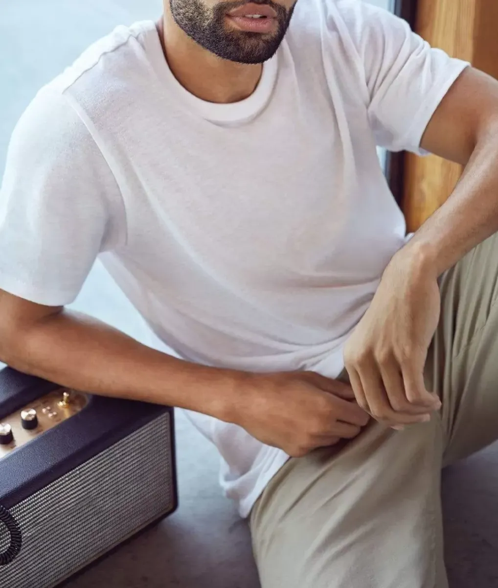 Online Nayked Apparel Men'S Vintage Crew T-Shirt