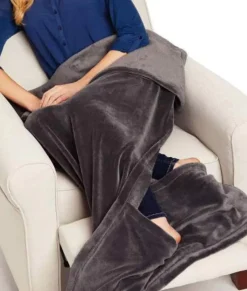 Online Nayked Apparel Packable Softest Plush Travel Blanket