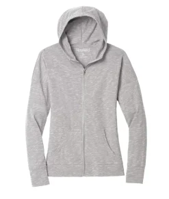 Hot Nayked Apparel Real Women'S Ridiculously Soft Plus Lightweight Full Zip Hoodie