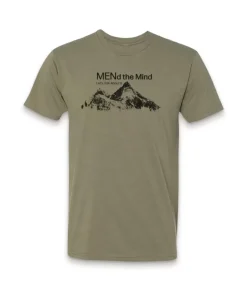 Fashion Nayked Apparel Ridiculously Soft Big Graphic T-Shirt | Mend The Mind-Mountains