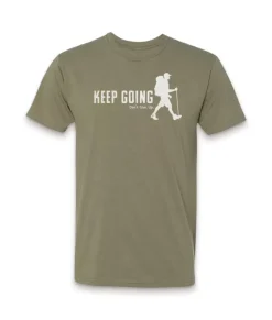 Sale Nayked Apparel Ridiculously Soft Crew Neck Graphic T-Shirt | Keep Going With Hiker
