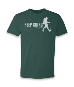 Sale Nayked Apparel Ridiculously Soft Crew Neck Graphic T-Shirt | Keep Going With Hiker