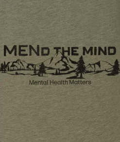 Fashion Nayked Apparel Ridiculously Soft Crew Neck Graphic T-Shirt | Mend The Mind-Landscape