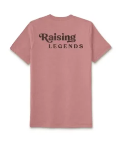 Outlet Nayked Apparel Ridiculously Soft Heather Sueded Graphic Tee | Raising Legends