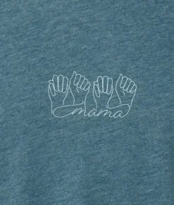 Sale Nayked Apparel Ridiculously Soft Heather Sueded Graphic Tee | Mama Signed